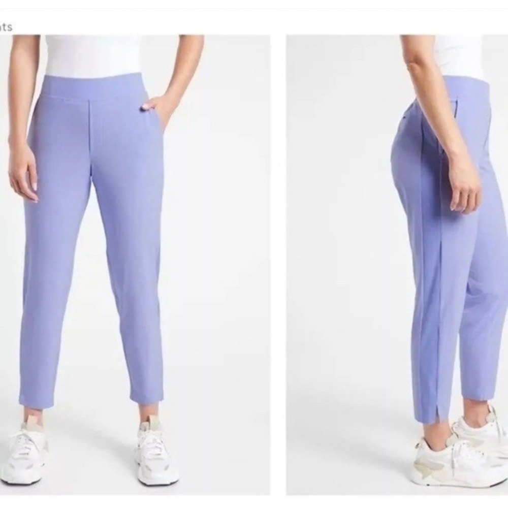 Athleta  Brooklyn ankle‎ pant periwinkle size 22